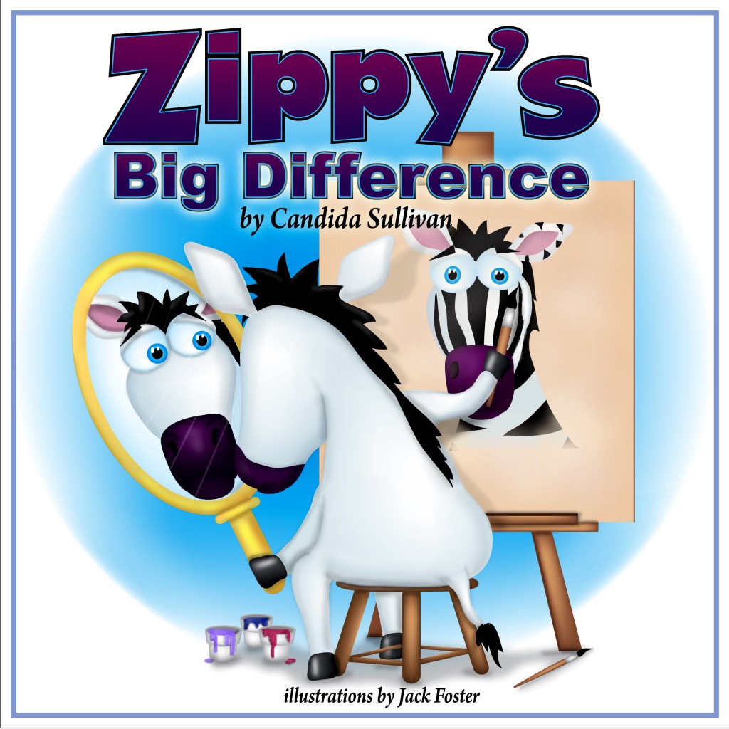 Zippy’s Big Difference is a story about how Zippy the zebra came to accept that which makes him different from others. It deals with emotional struggles facing children today with disabilities and tackles some of the tough spiritual questions they have.